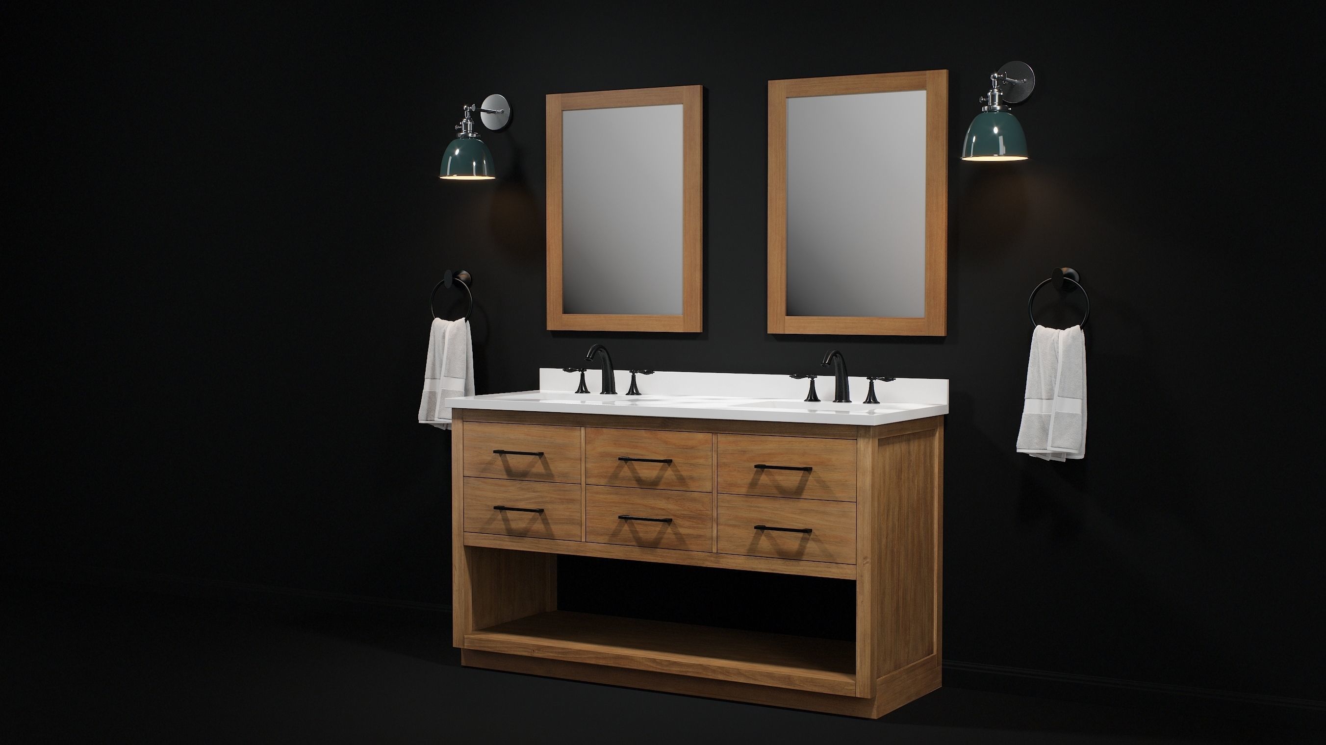 OVE Brookside 60 Fu Yuan Wax Pine 3D model_2