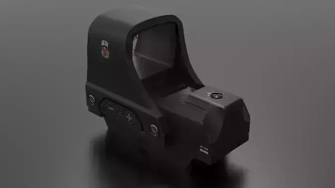Holosun 510C Gen1 Low-poly 3D model