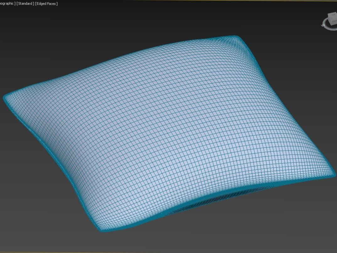 Pillow square lamp Free 3D model_3