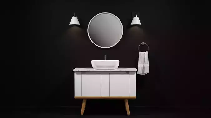 OVE Contrell 40 White