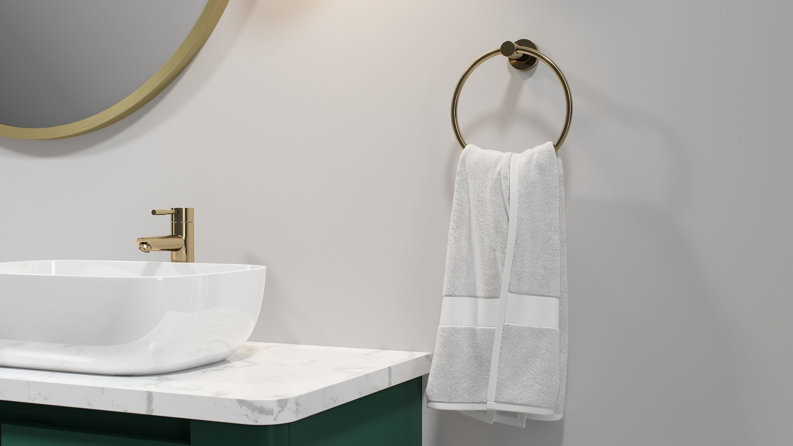 OVE Contrell 60 Spring Green 3D model_6