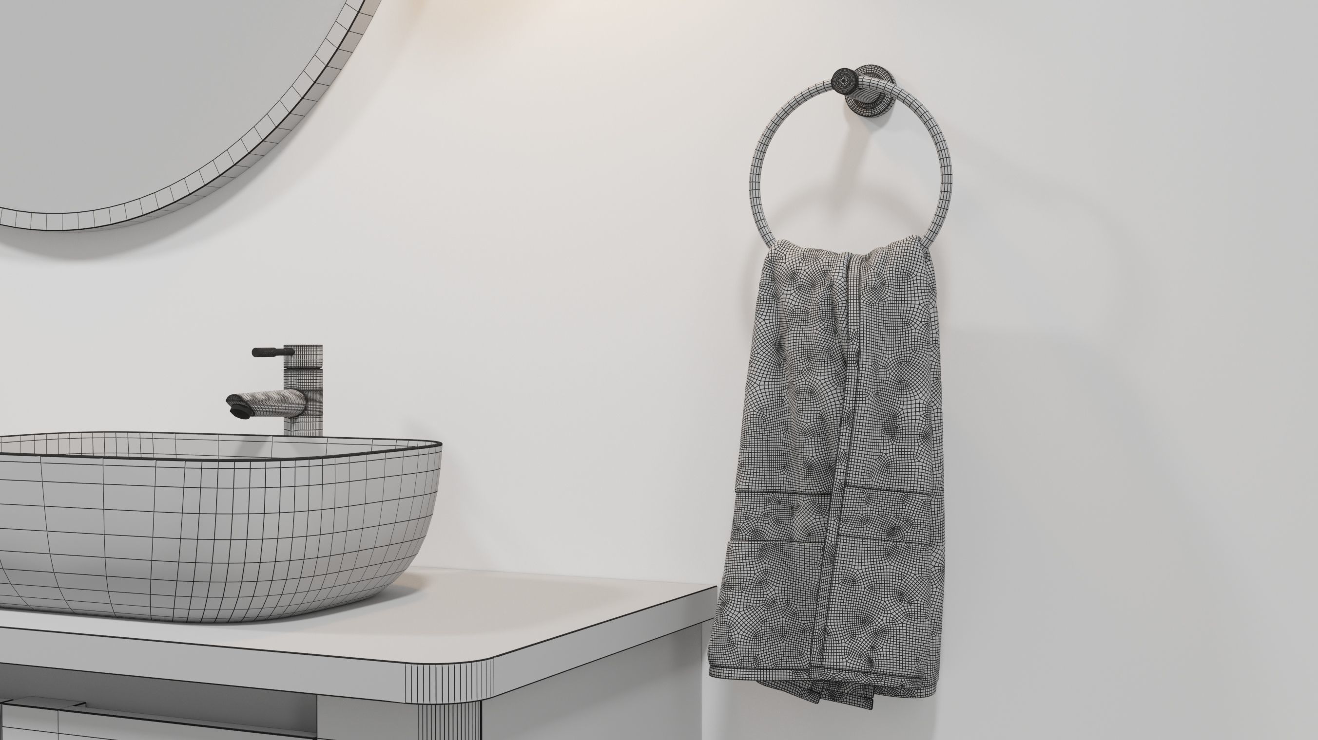 OVE Contrell 60 Spring Green 3D model_7