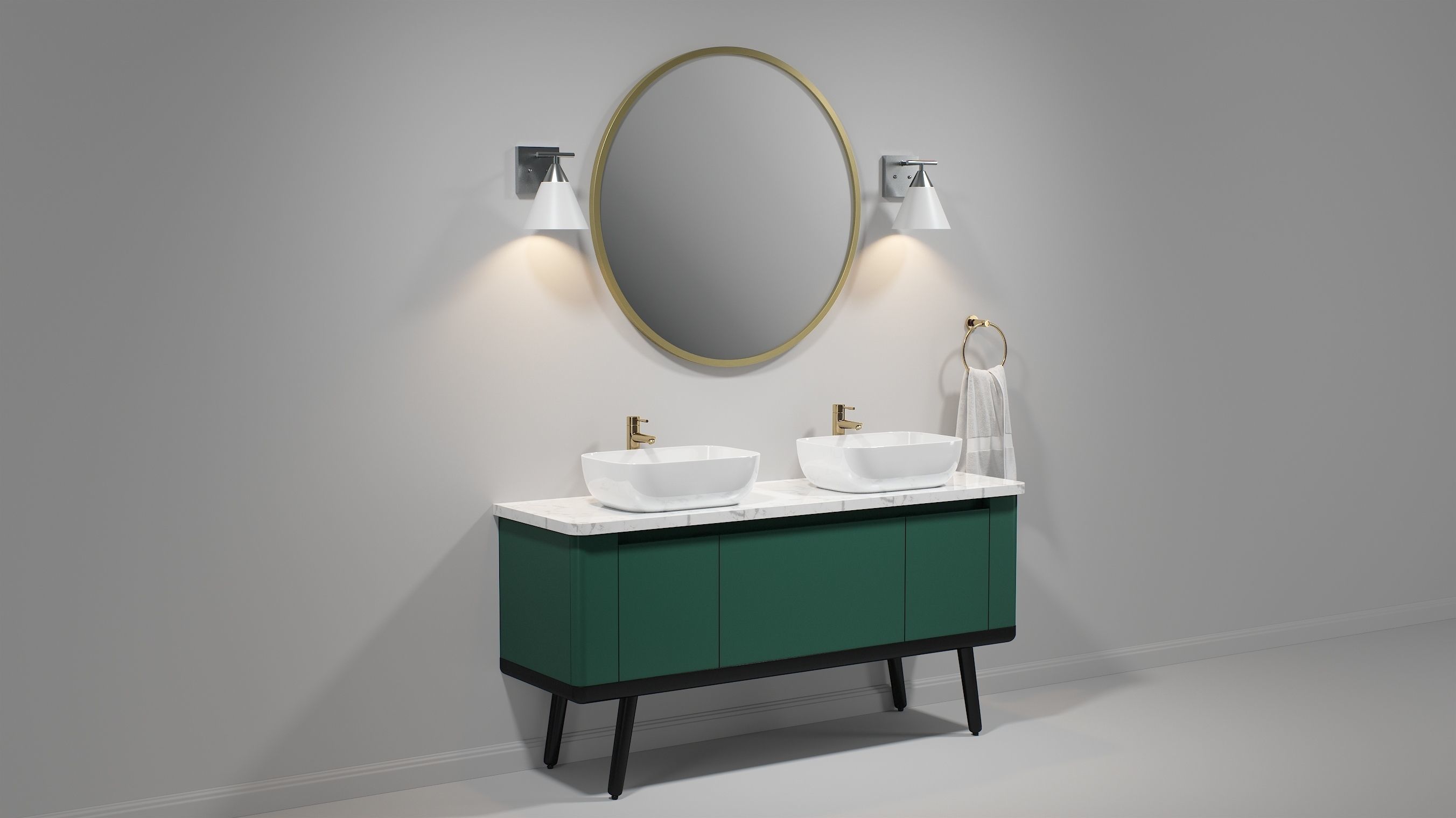 OVE Contrell 60 Spring Green 3D model_14