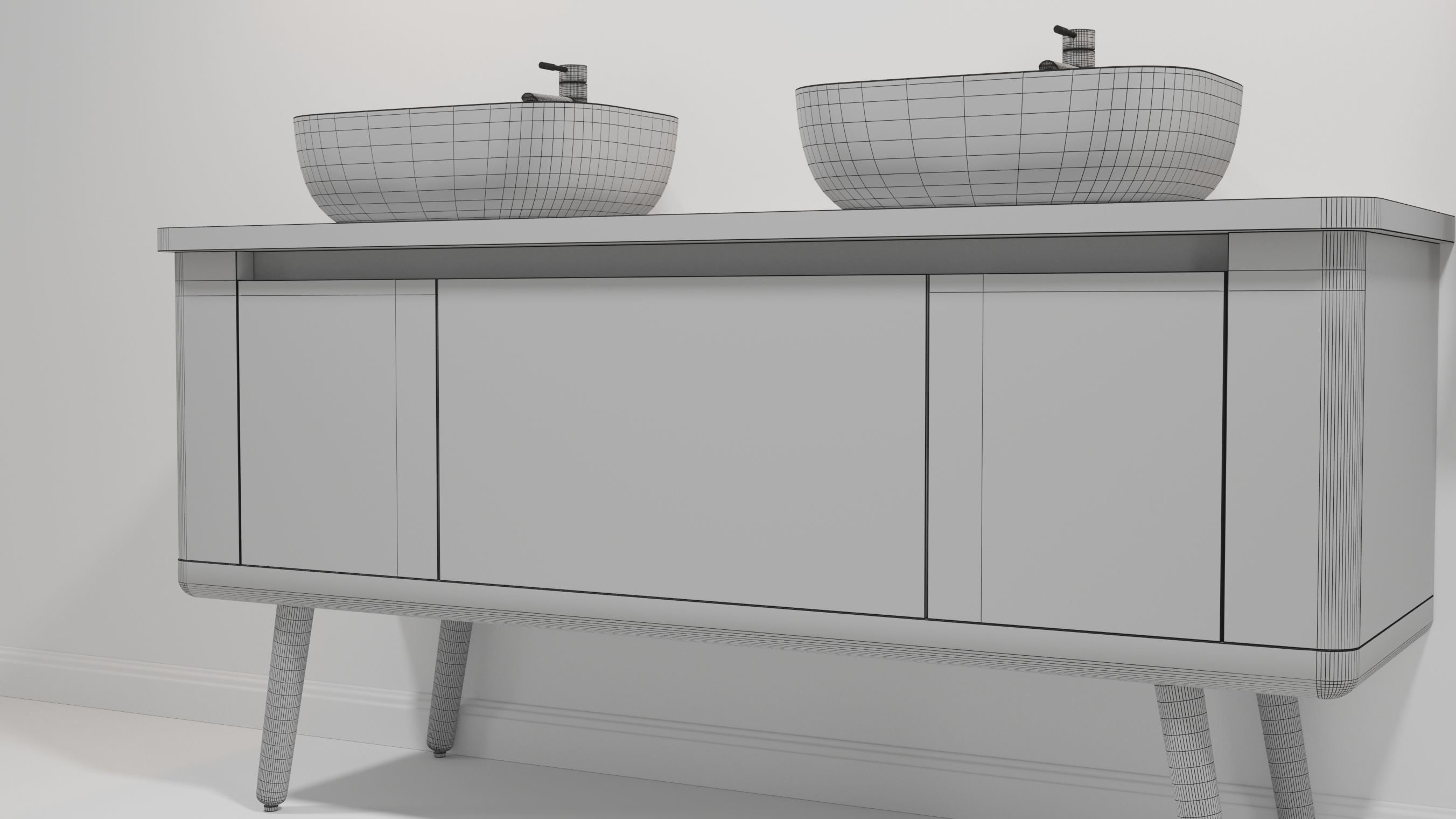 OVE Contrell 60 Spring Green 3D model_11