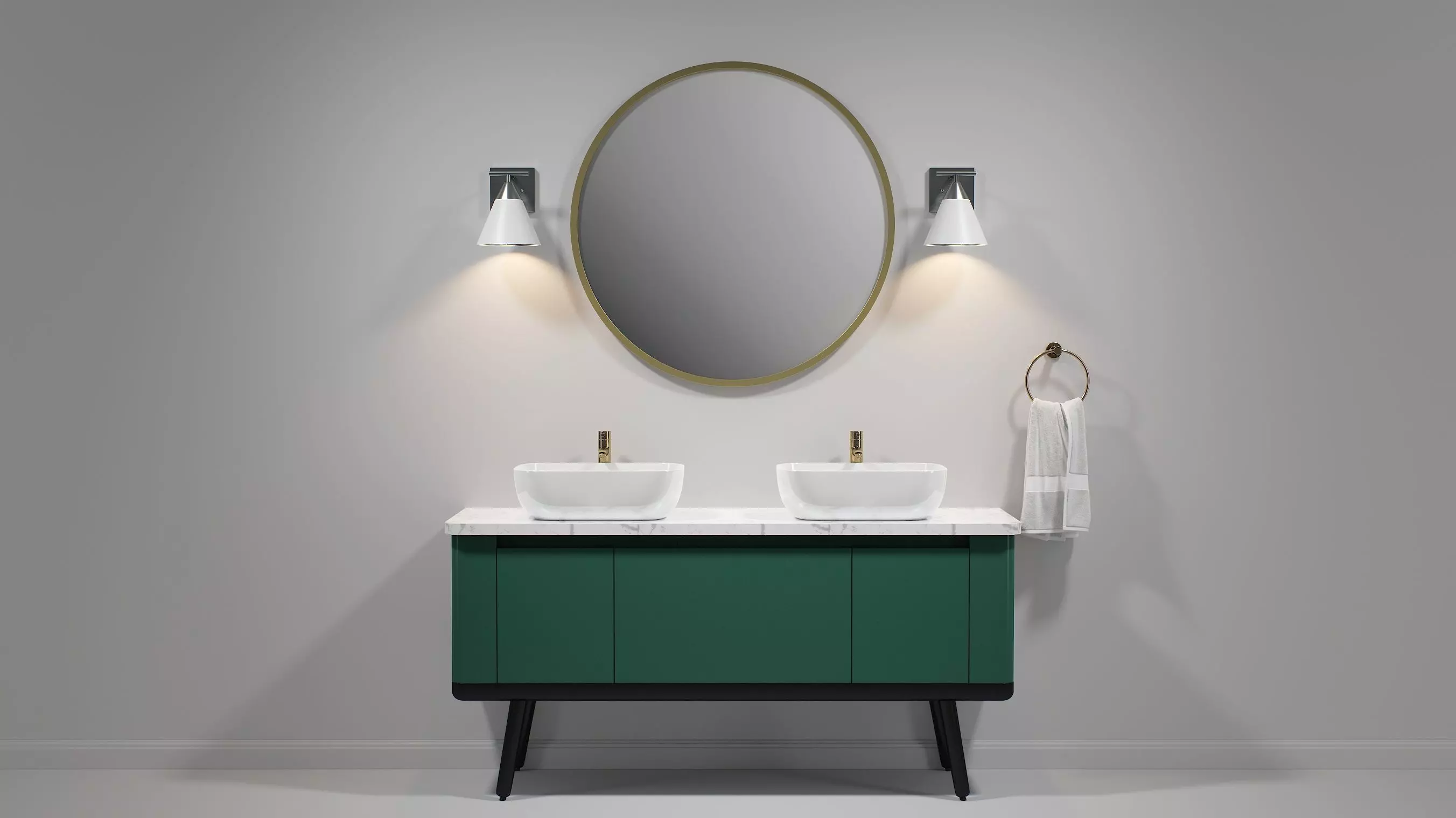 OVE Contrell 60 Spring Green 3D model_0