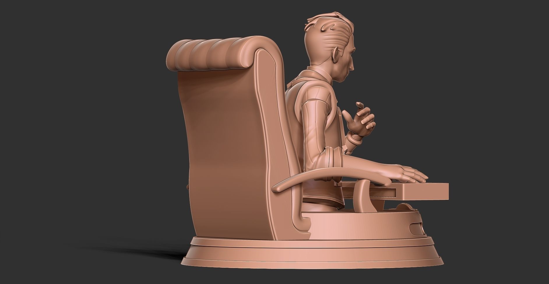 Silco bust - Arcane Fanart 3D print model_5