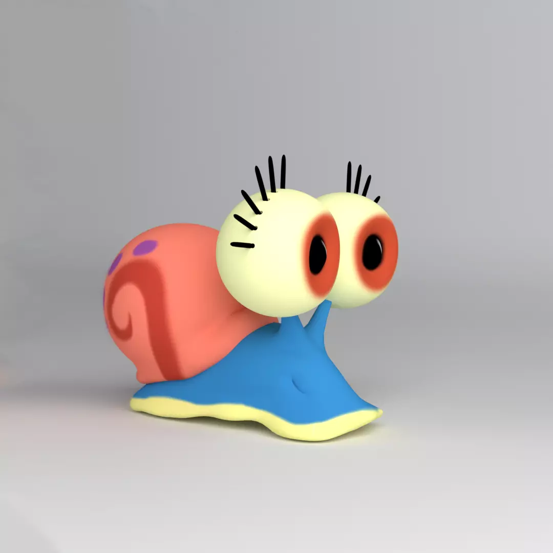 Cute Baby Gary 3D model