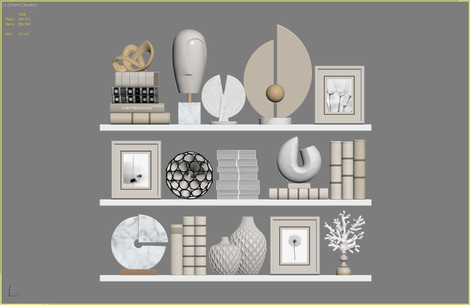 Decor Set 140 3D model_5