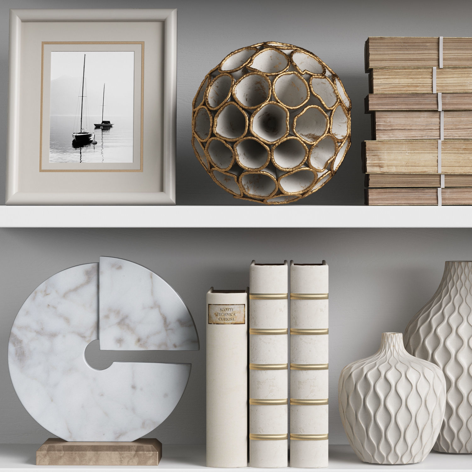 Decor Set 140 3D model_2