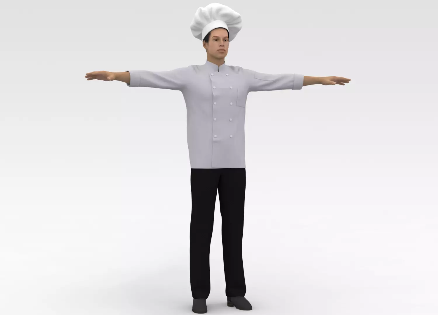 Restaurant Chef 3D model
