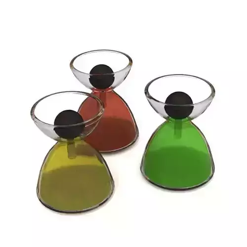 Multi Color Kitchen Glass