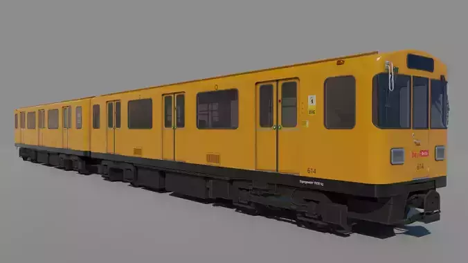 BVG A3L92 U-BAHN SUBWAY TRAIN