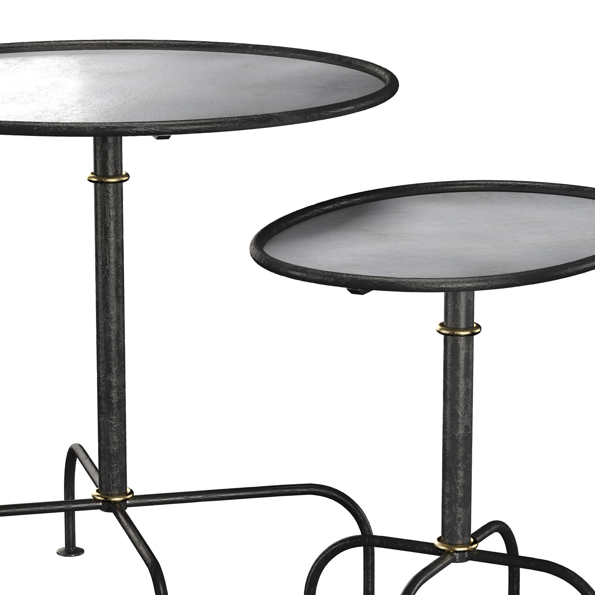 Dickens Nesting Tables 3D model_5