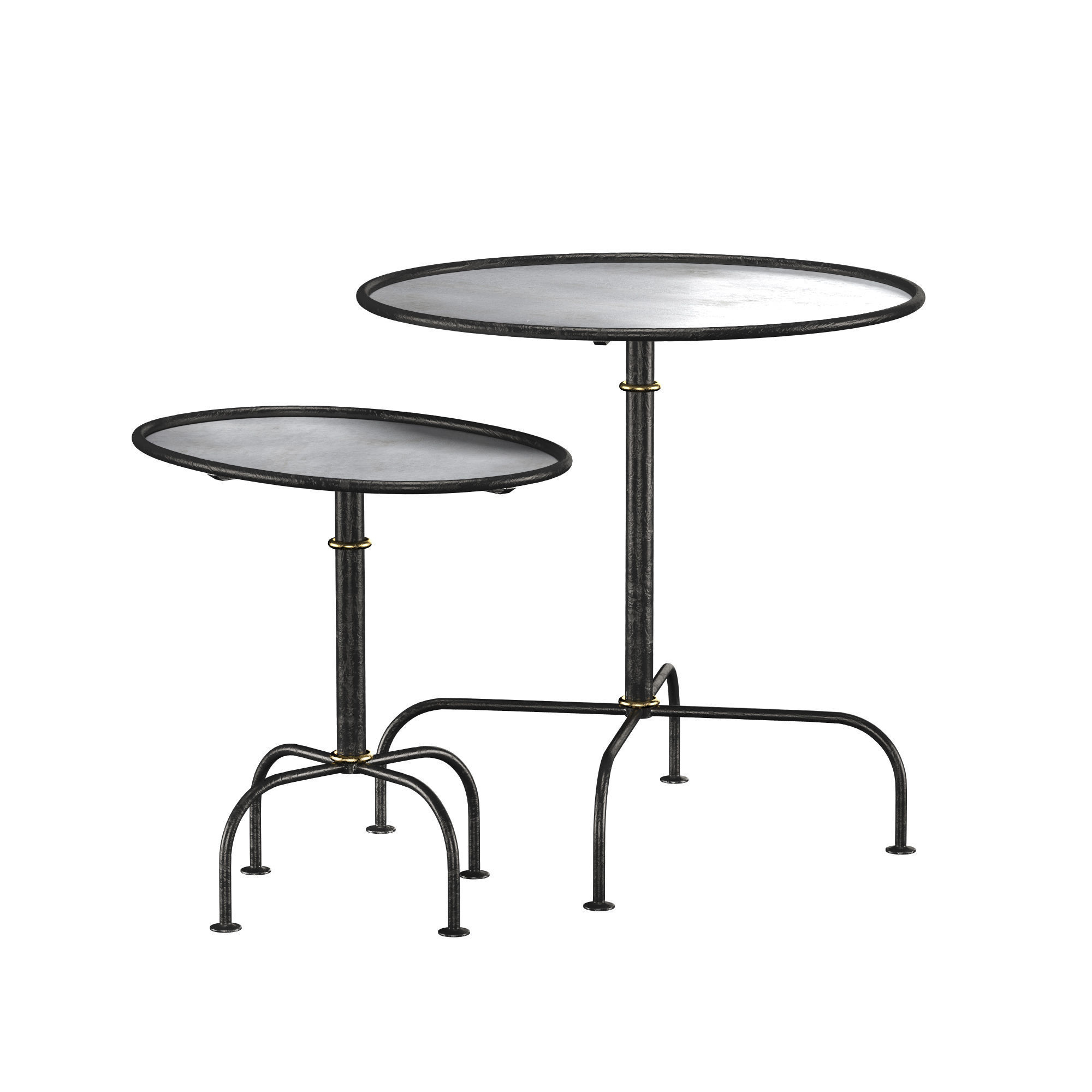 Dickens Nesting Tables 3D model_1