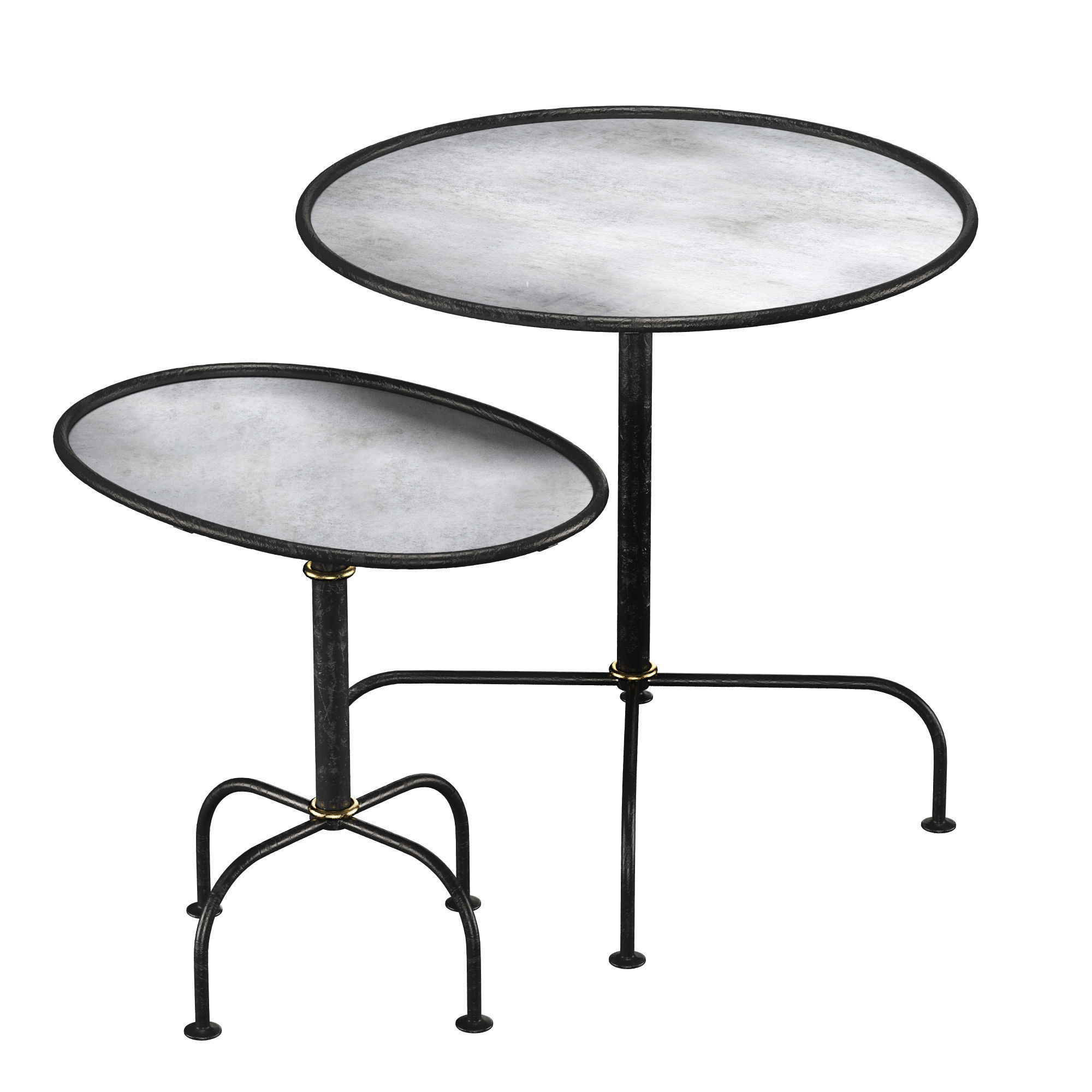 Dickens Nesting Tables 3D model_2