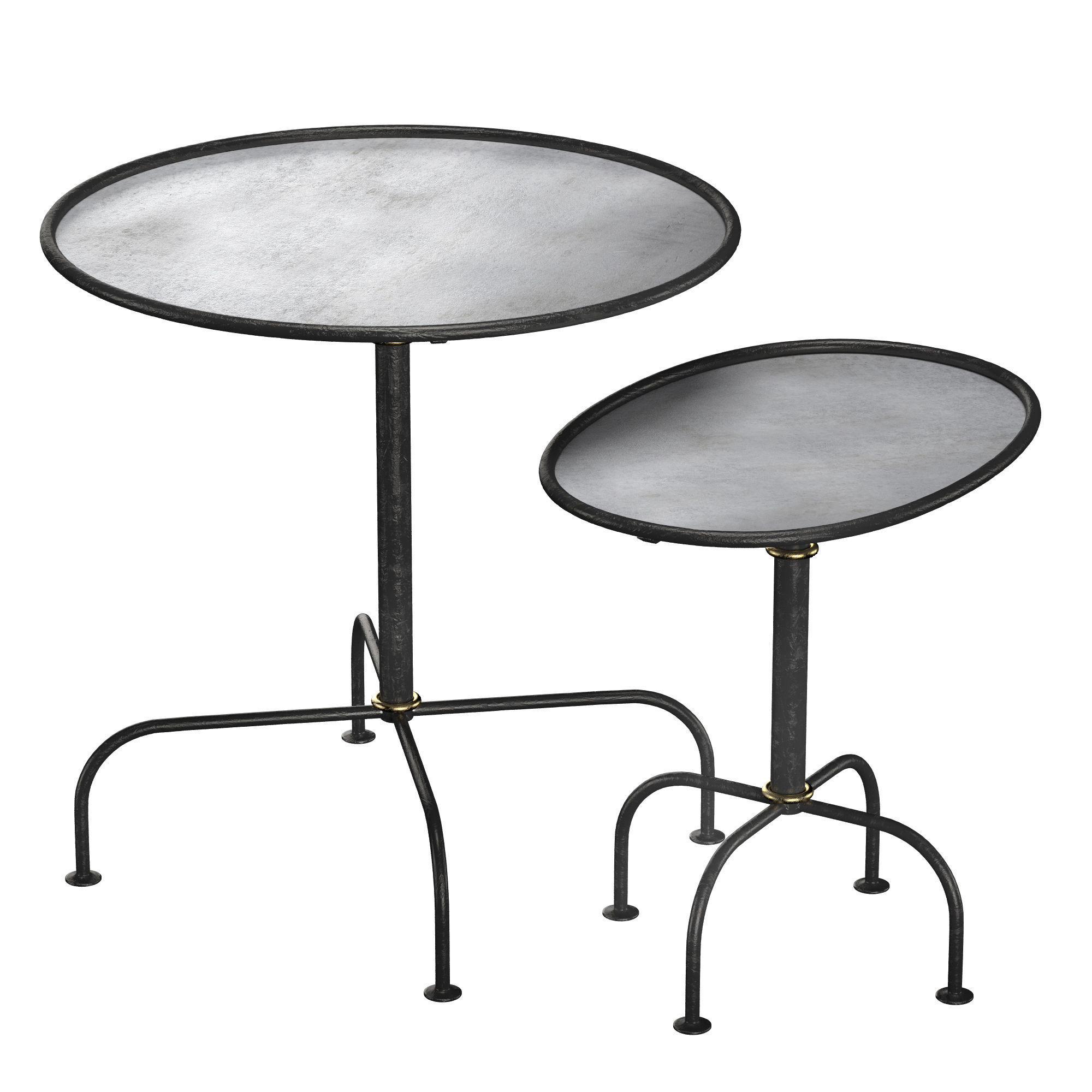 Dickens Nesting Tables 3D model_3