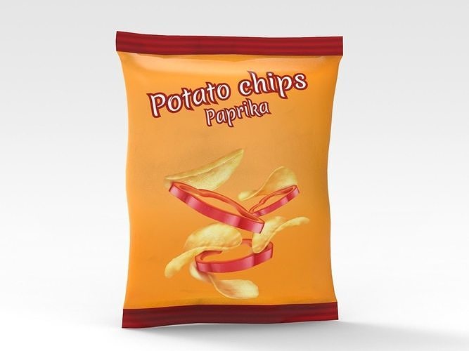 Chips Pack 3D model