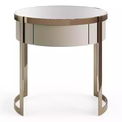 FENDI CASA ANYA BEDSIDE Low-poly 3D model
