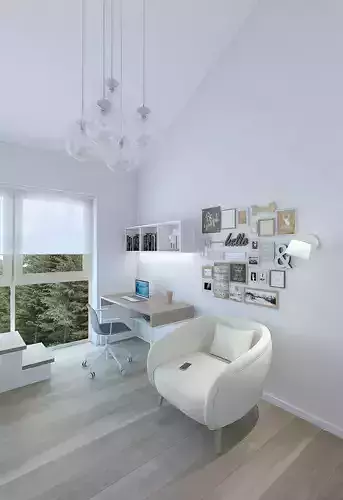 Extraordinary childs room with stairs to the bedroom