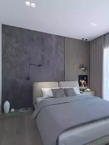 Wonderful bedroom with  shower room