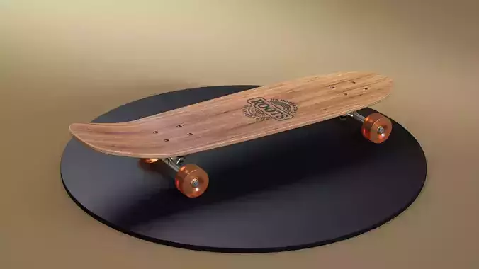 Skateboard wooden