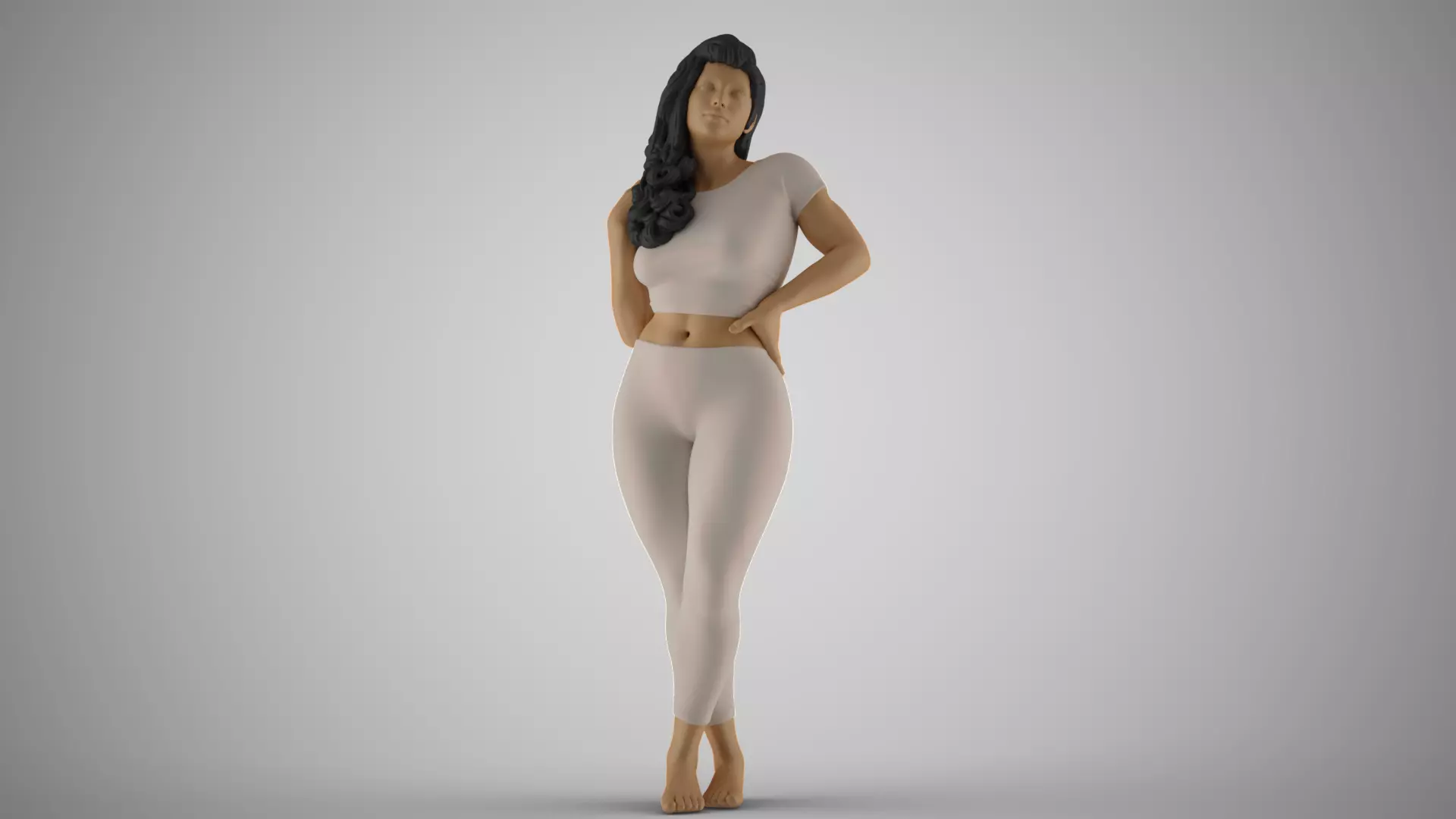 Striking Beauty 2 3D print model_0