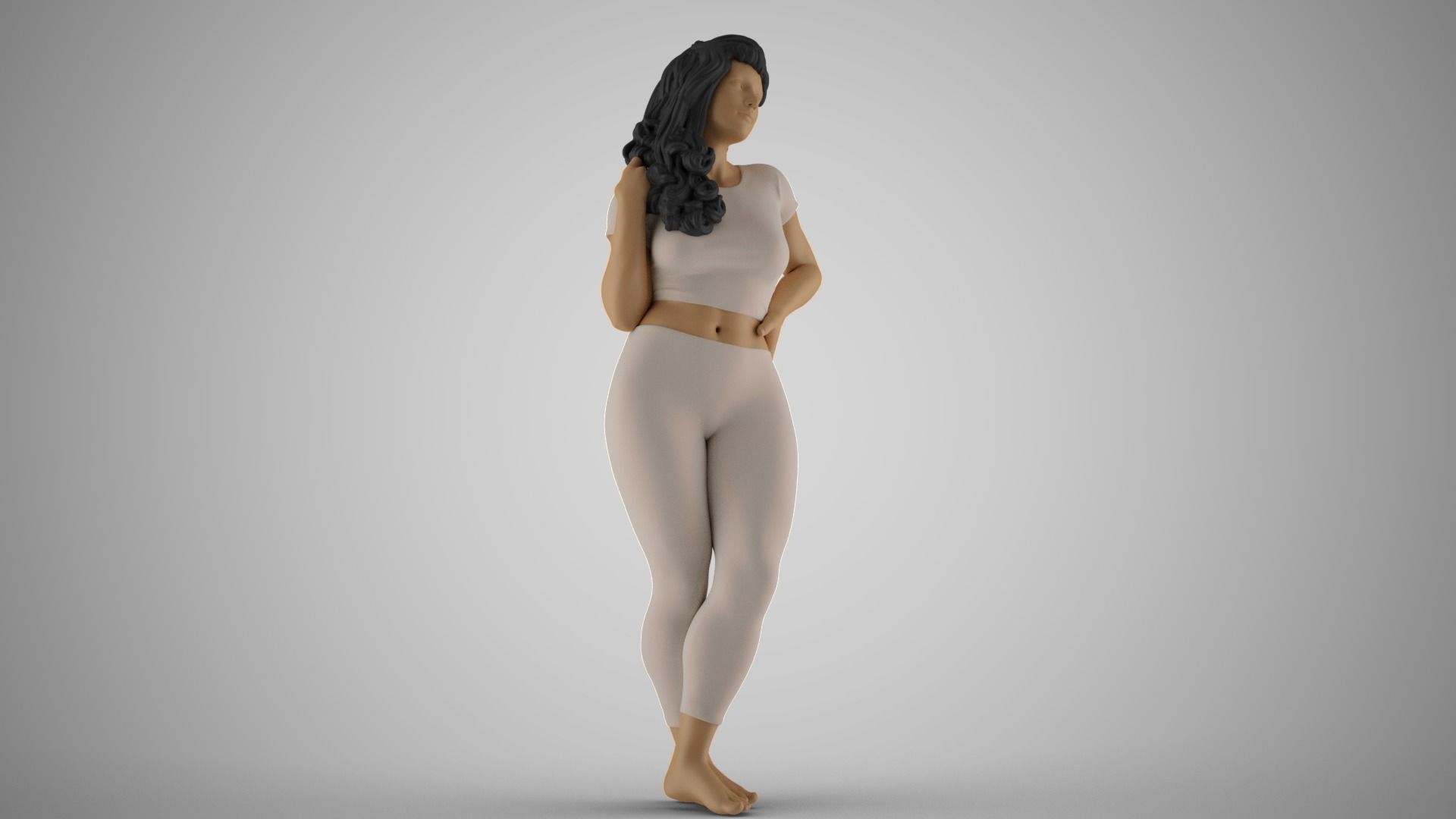 Striking Beauty 2 3D print model_4