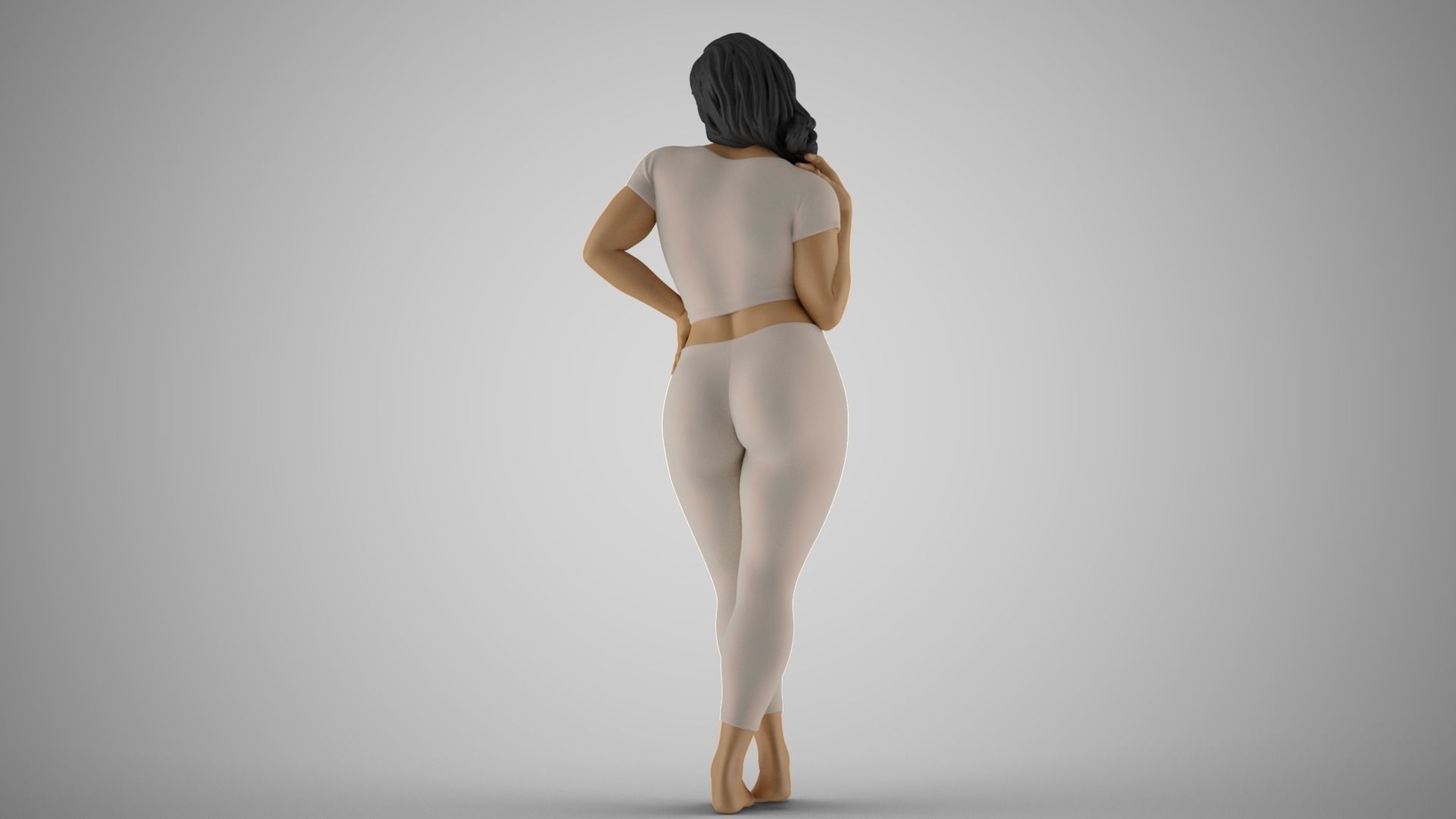 Striking Beauty 2 3D print model_7