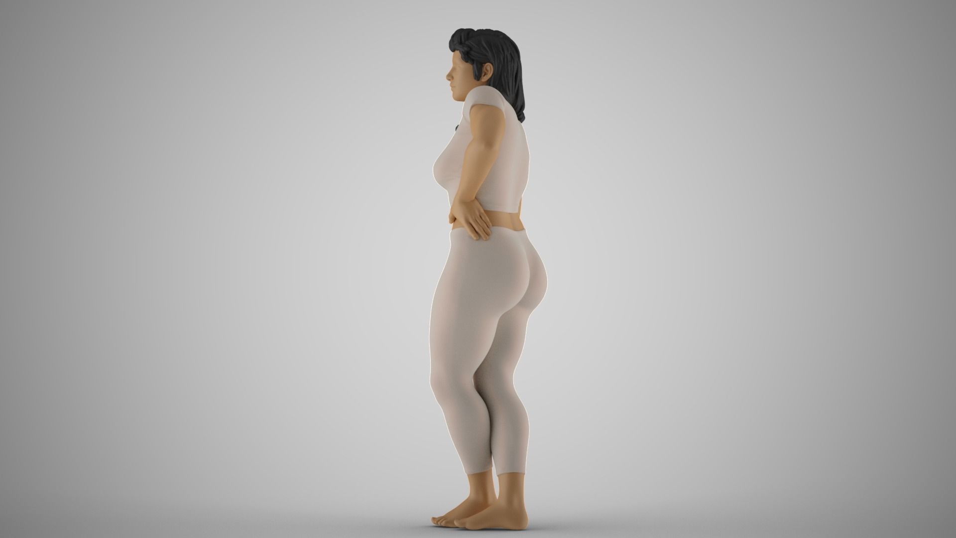 Striking Beauty 2 3D print model_9