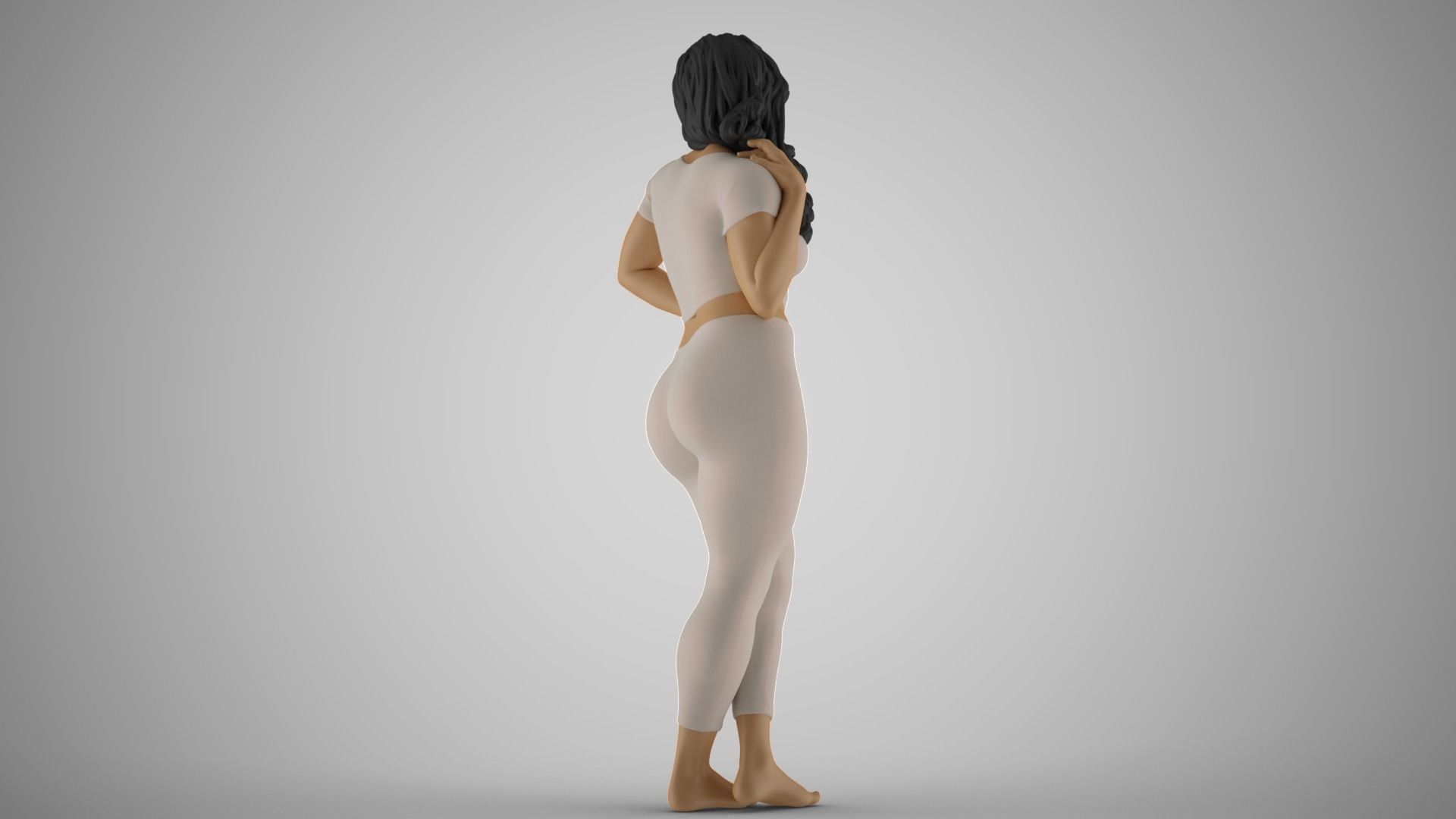 Striking Beauty 2 3D print model_6