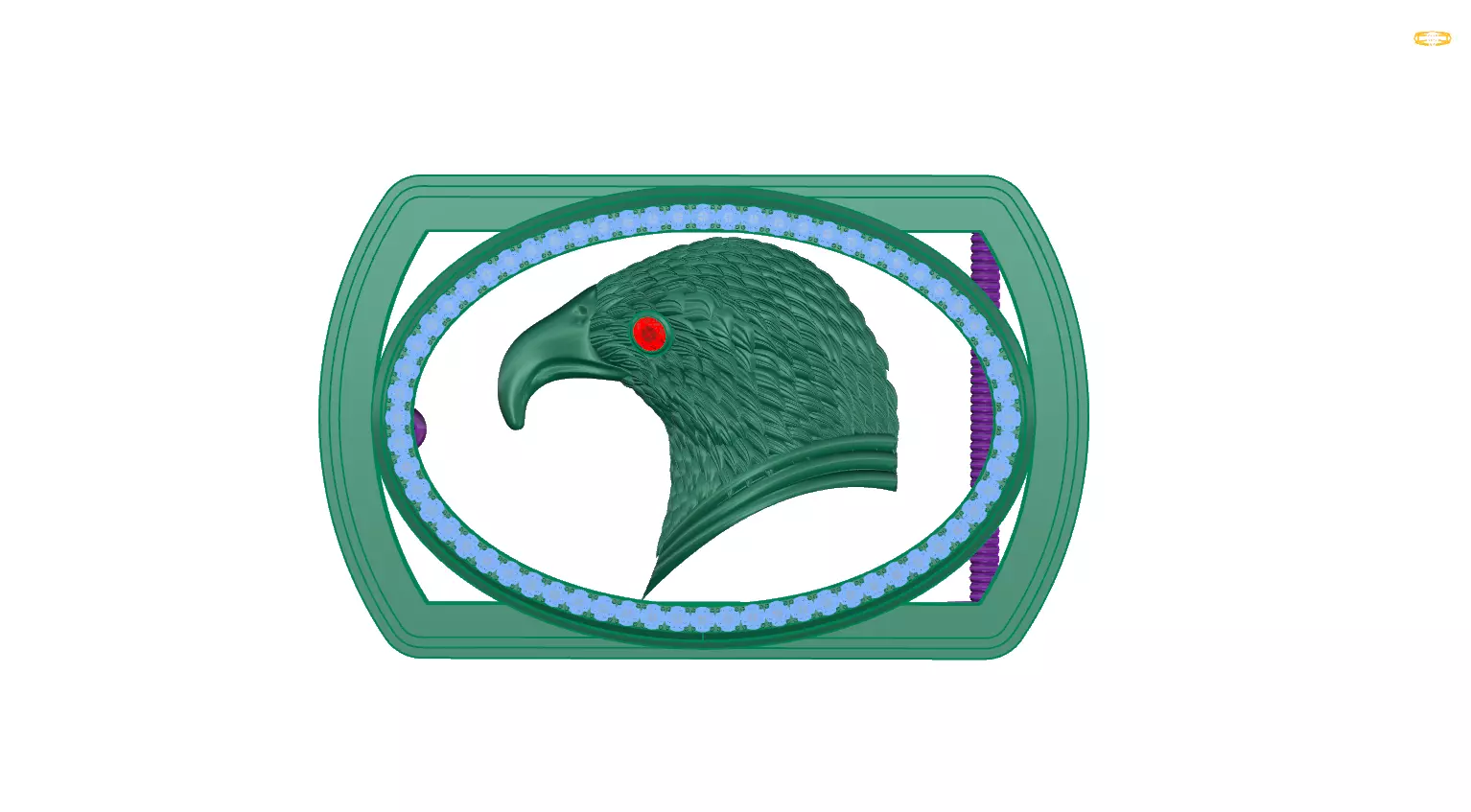  belt head 3D print model_0