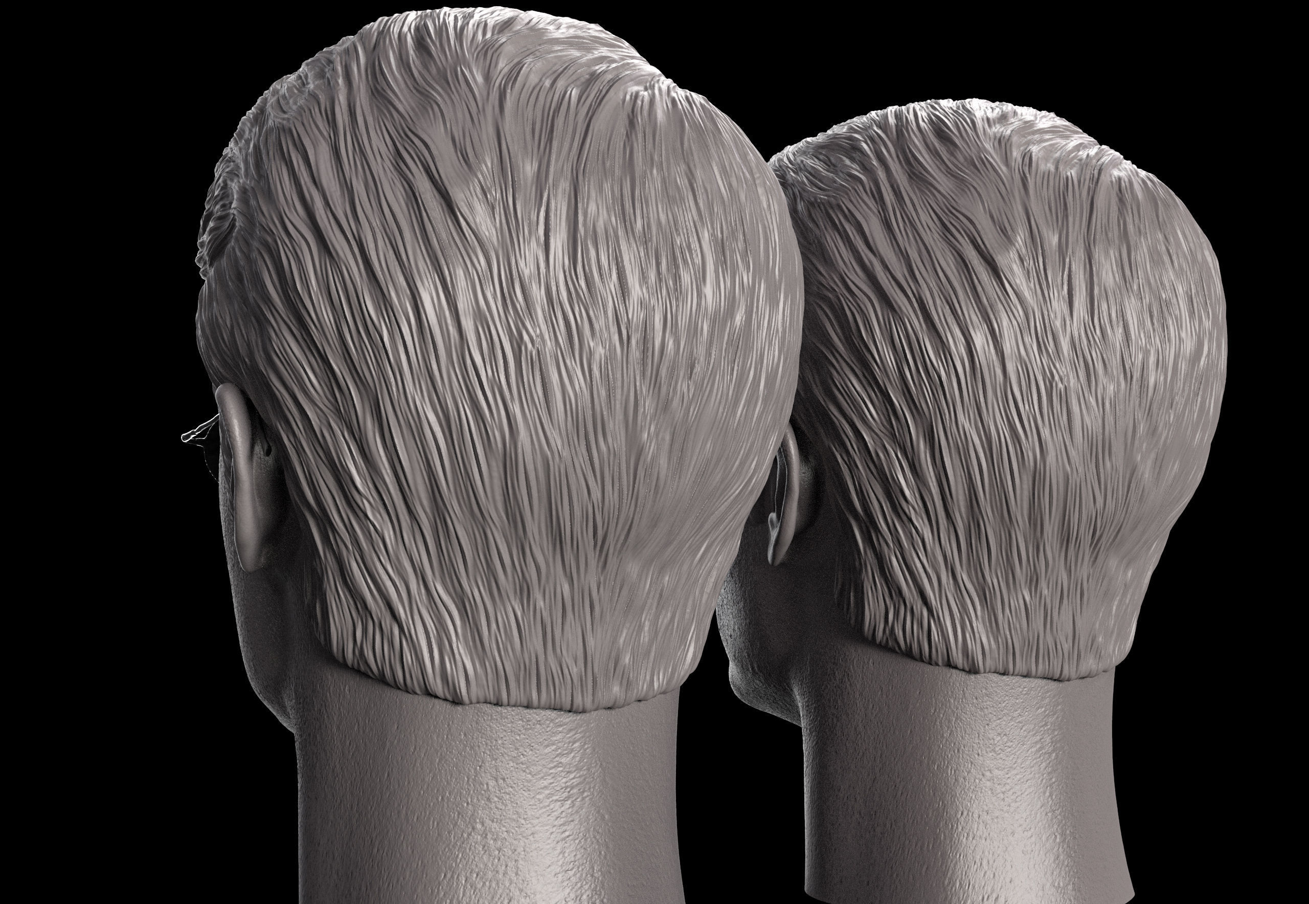 Charlie Cox Head- Matt Murdock 3D print model_5