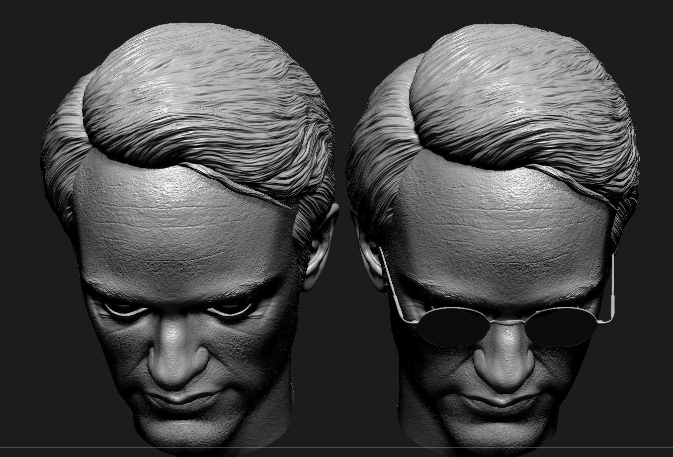 Charlie Cox Head- Matt Murdock 3D print model_14