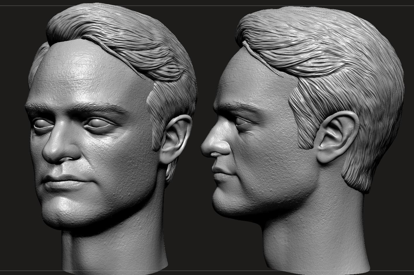 Charlie Cox Head- Matt Murdock 3D print model_13