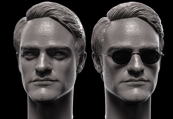 Charlie Cox Head- Matt Murdock 3D print model