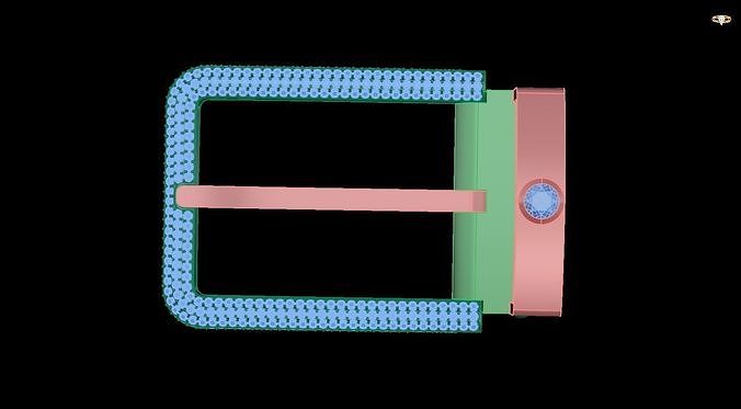 belt head 3D print model