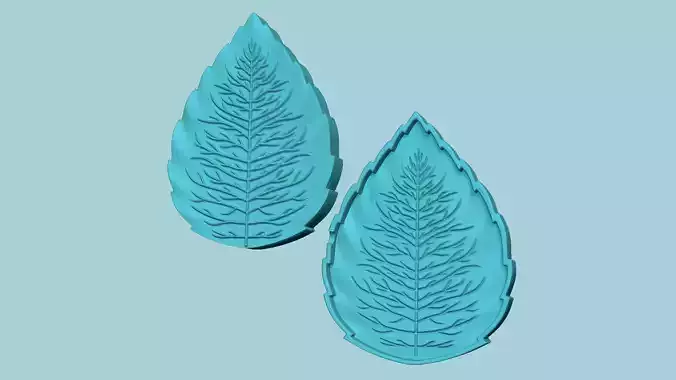 Peaked Leaf - Molding Arrangement EVA Foam Craft