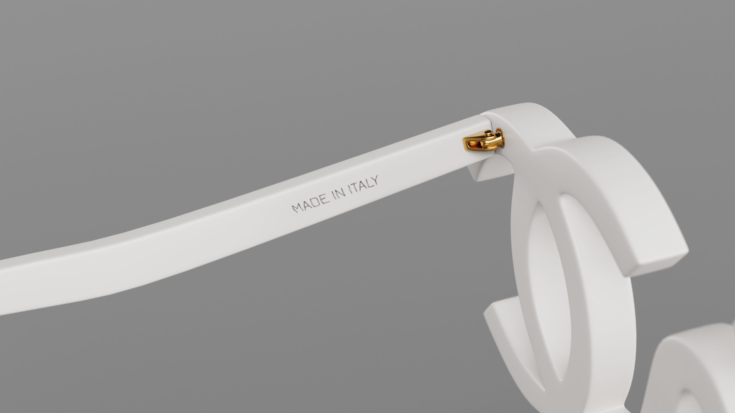 CC Logo Futuristic Sunglasses 3D model_5