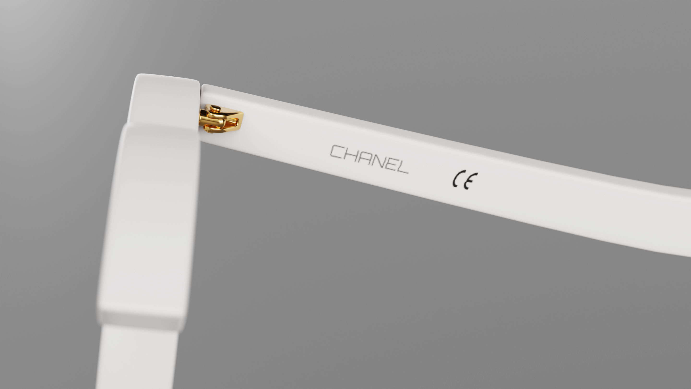 CC Logo Futuristic Sunglasses 3D model_4