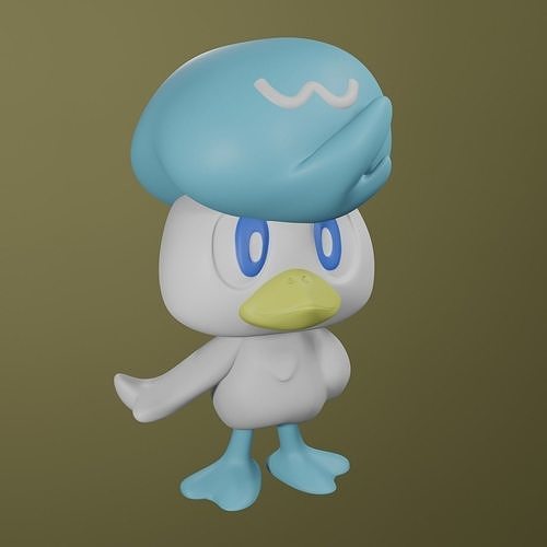 QUAXLY POKEMON 3D print model