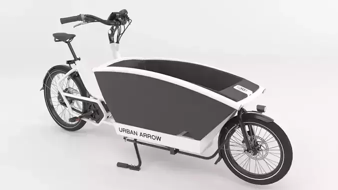 Urban Arrow  bicycle white