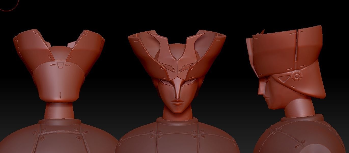 Minerva X action figure 3D print model_12