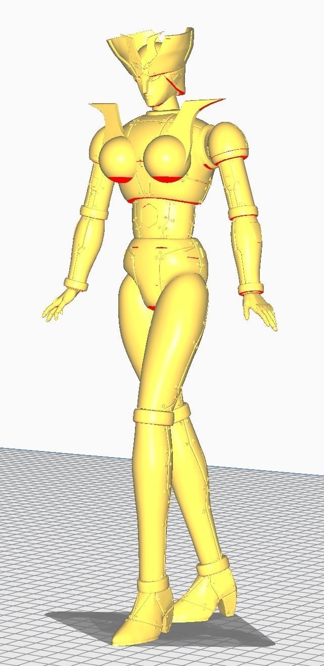 Minerva X action figure 3D print model_18