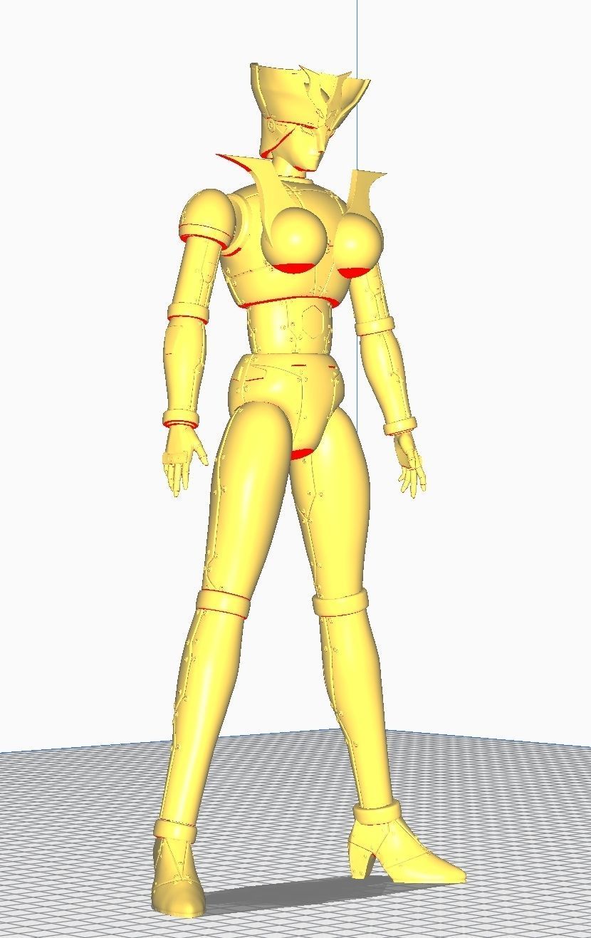 Minerva X action figure 3D print model_16
