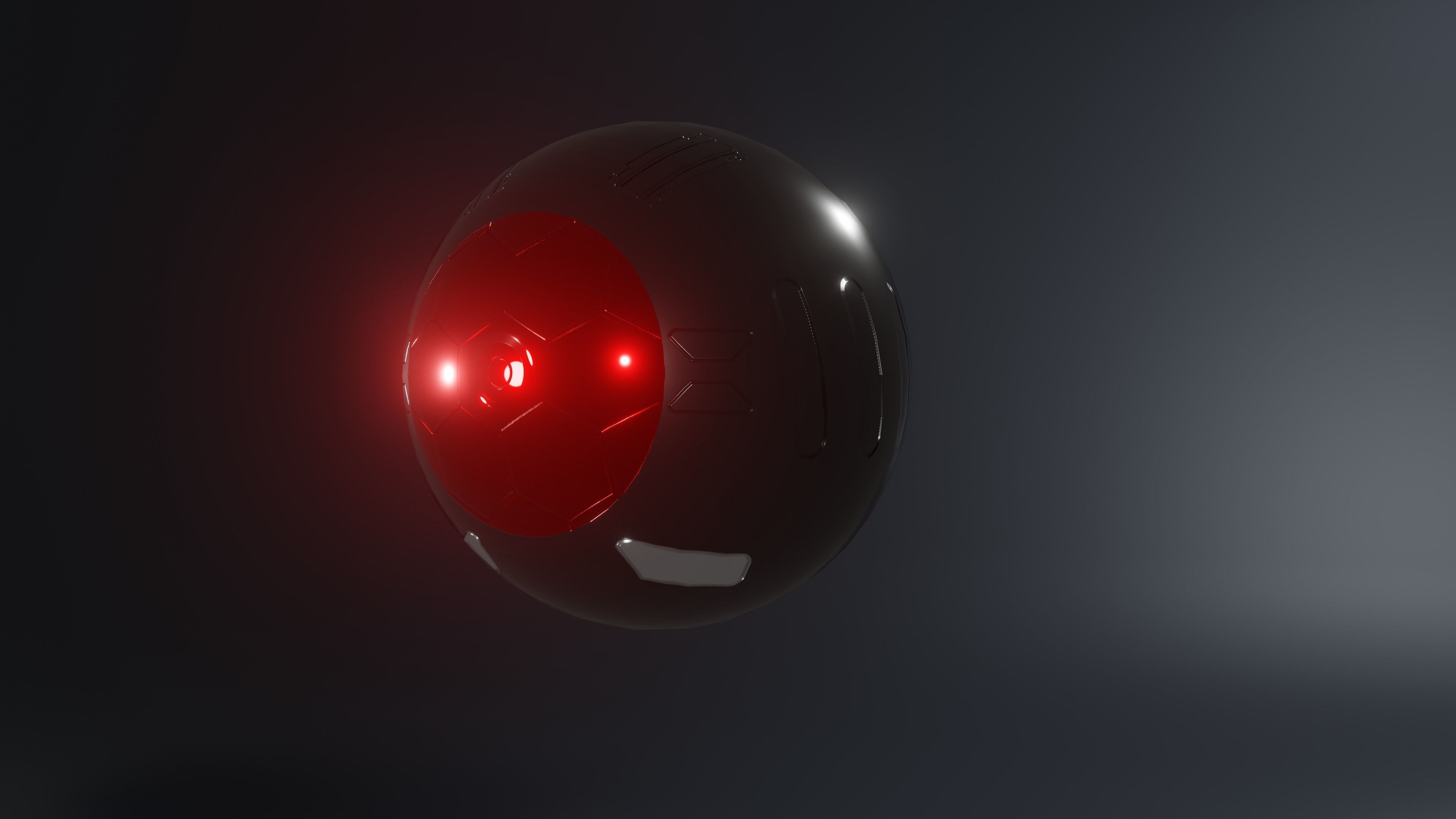 Prosthetic eye 4 Low-poly 3D model_6