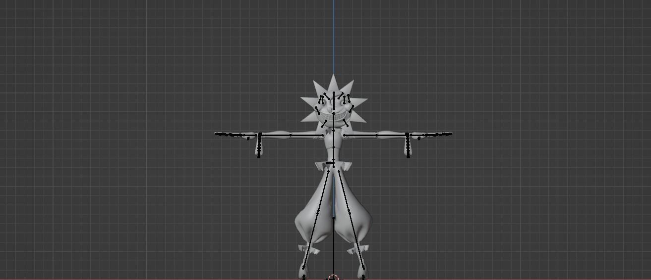 Sundrop-FNAF Security Breach Low-poly 3D model_4