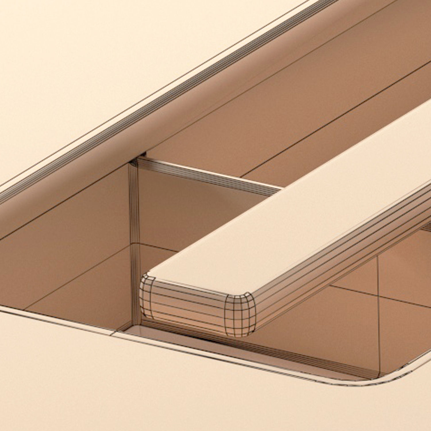 set of hobs Bosch built-in hood 3D model_7