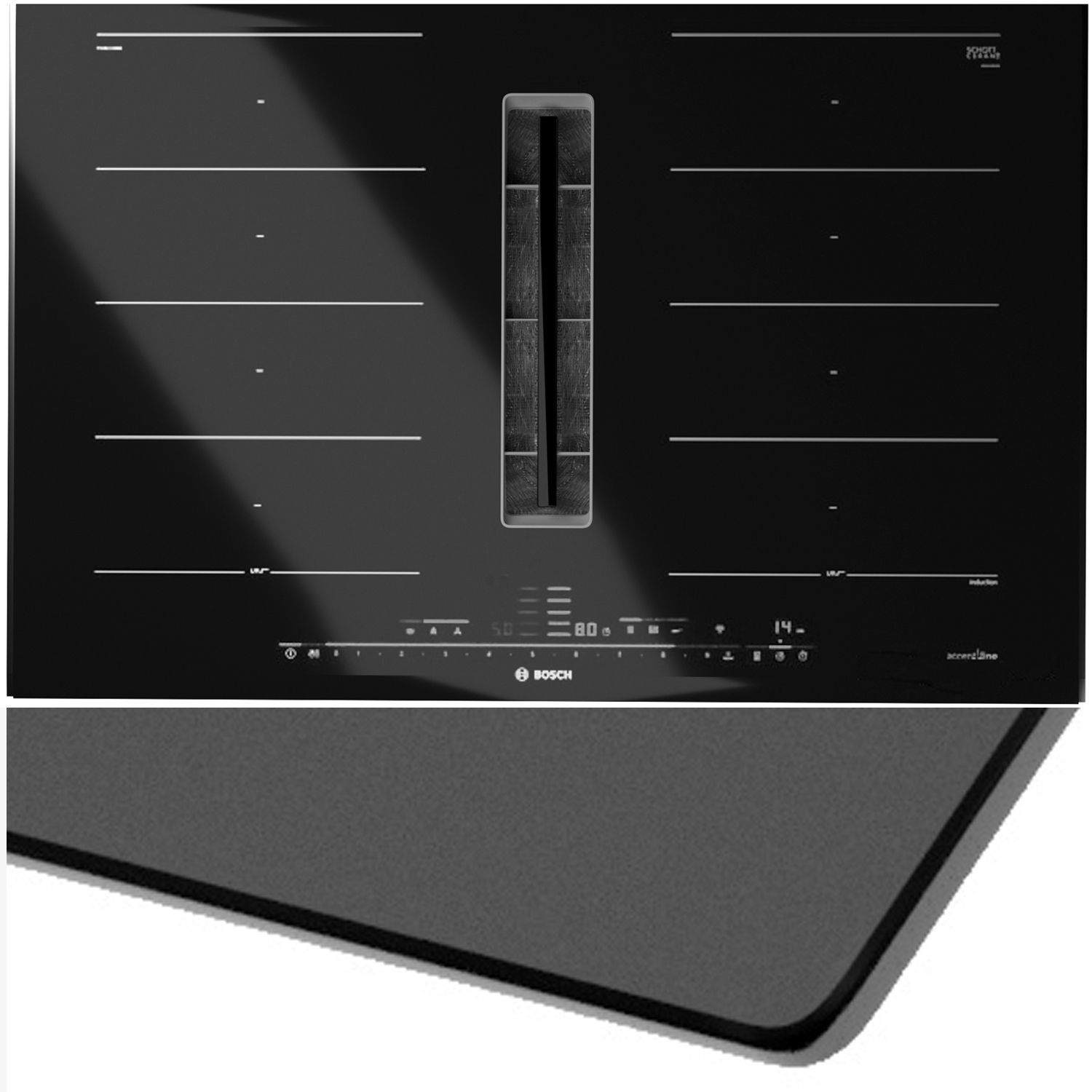 set of hobs Bosch built-in hood 3D model_15