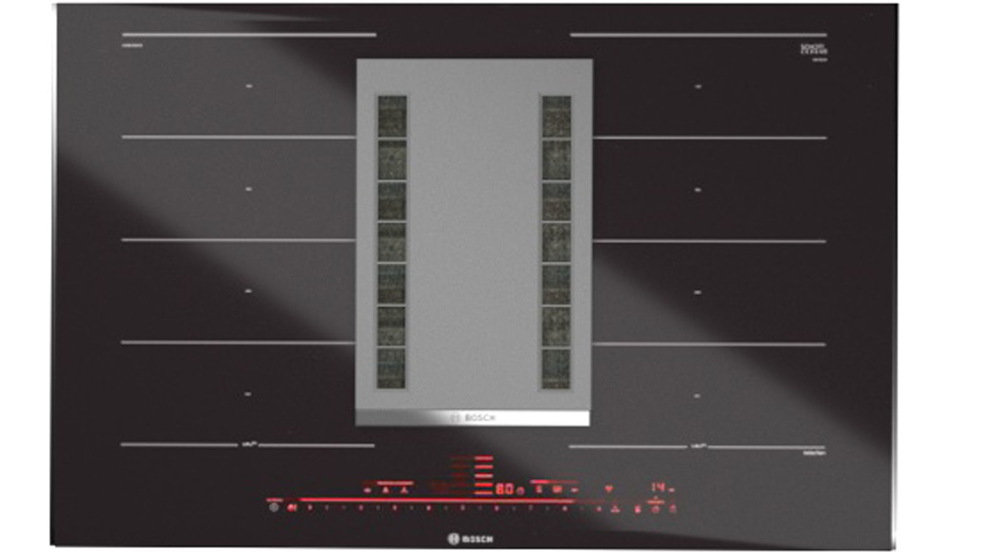 set of hobs Bosch built-in hood 3D model_9