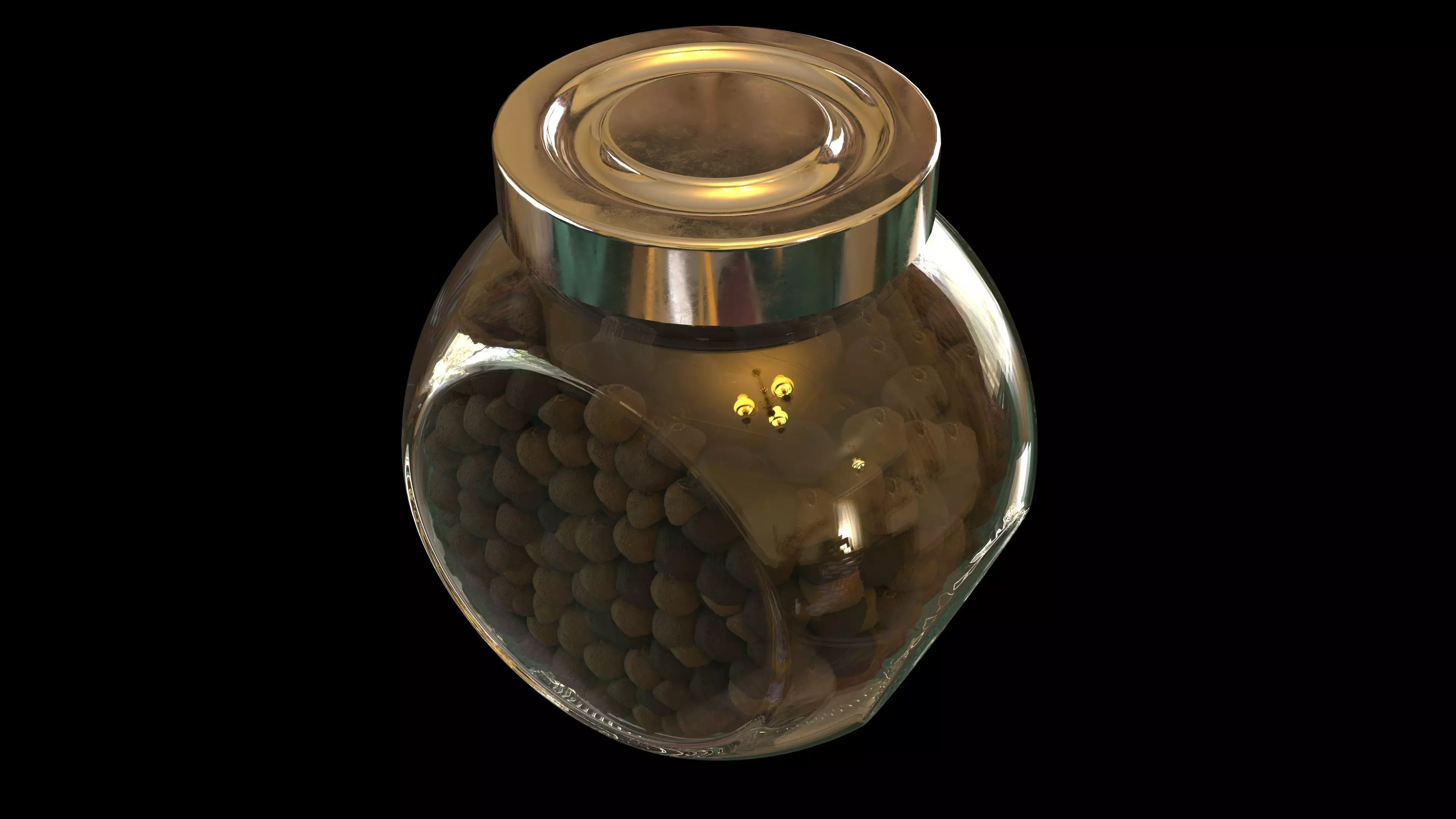 IKEA Spice Jar with English Pepper 3D model_0